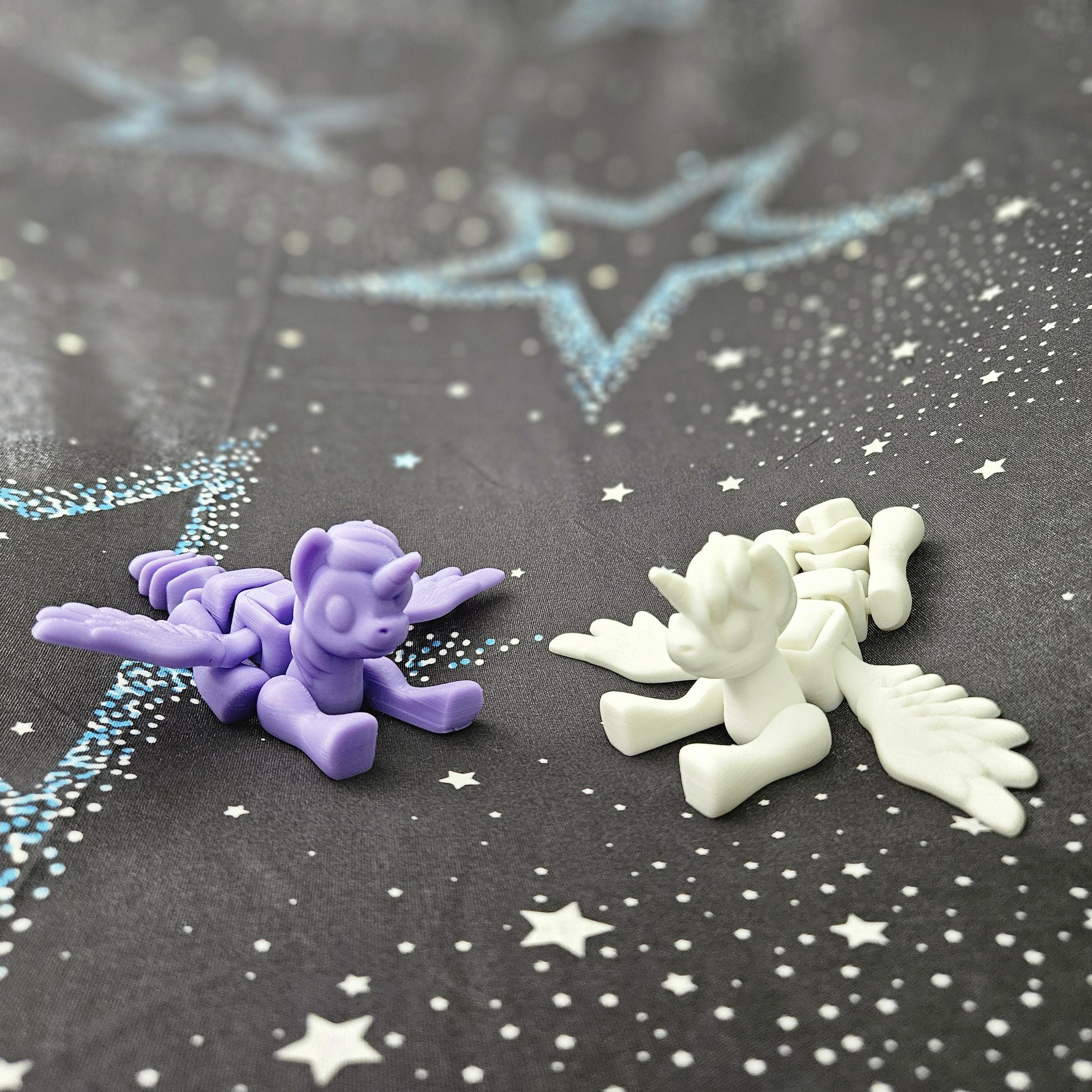 3D Printed Alicorn Toy - Magical Unicorn Pegasus Gift for Kids - Great Stocking Stuffer